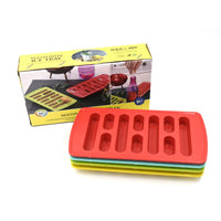 4 Pc Fancy Ice Tray Used Widely In All Kinds Of Household Places While Making Ices And All Purposes. - LootFaat