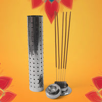 Stainless Steel Agarbatti Stand For Puja (1 Pc) - LootFaat
