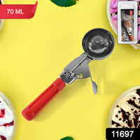 70 ML Stainless Steel Ice Cream Scoop with Ergonomic Handle