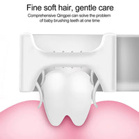 Star  U-shape Silicone Manual Toothbrush (1 Pc) - LootFaat