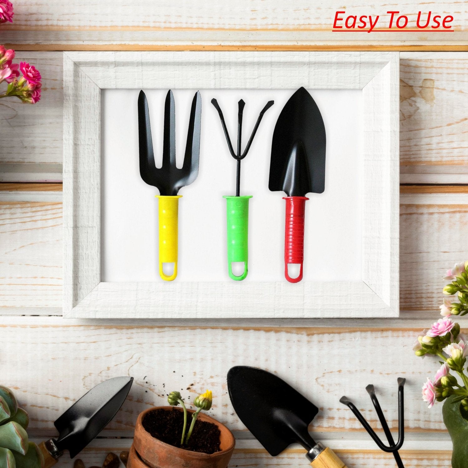 Colorfull Garden Tool Set Set Of 3pc - LootFaat