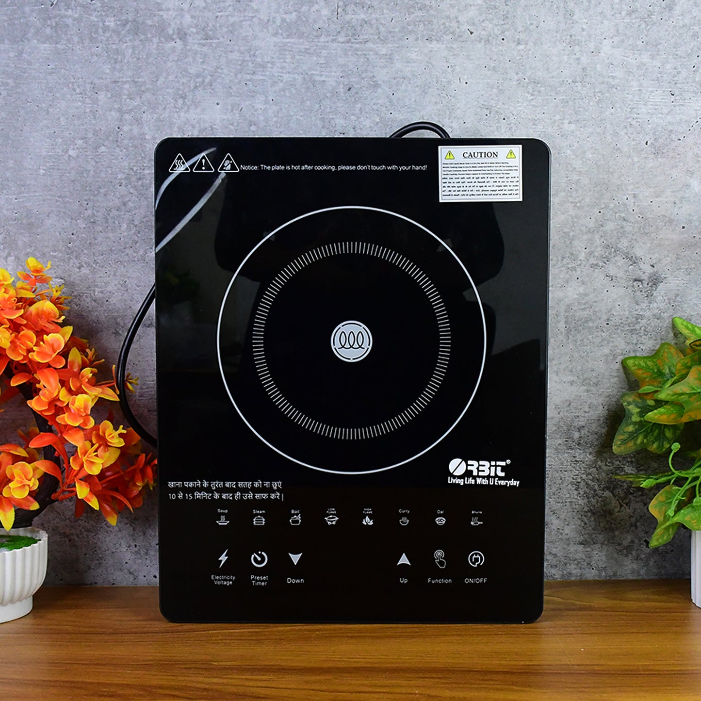 Orbit 2000W Touch Control Induction Cooker