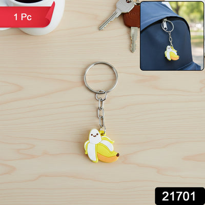Cute Banana Shape Cartoon Keychain (1 Pc) - second image