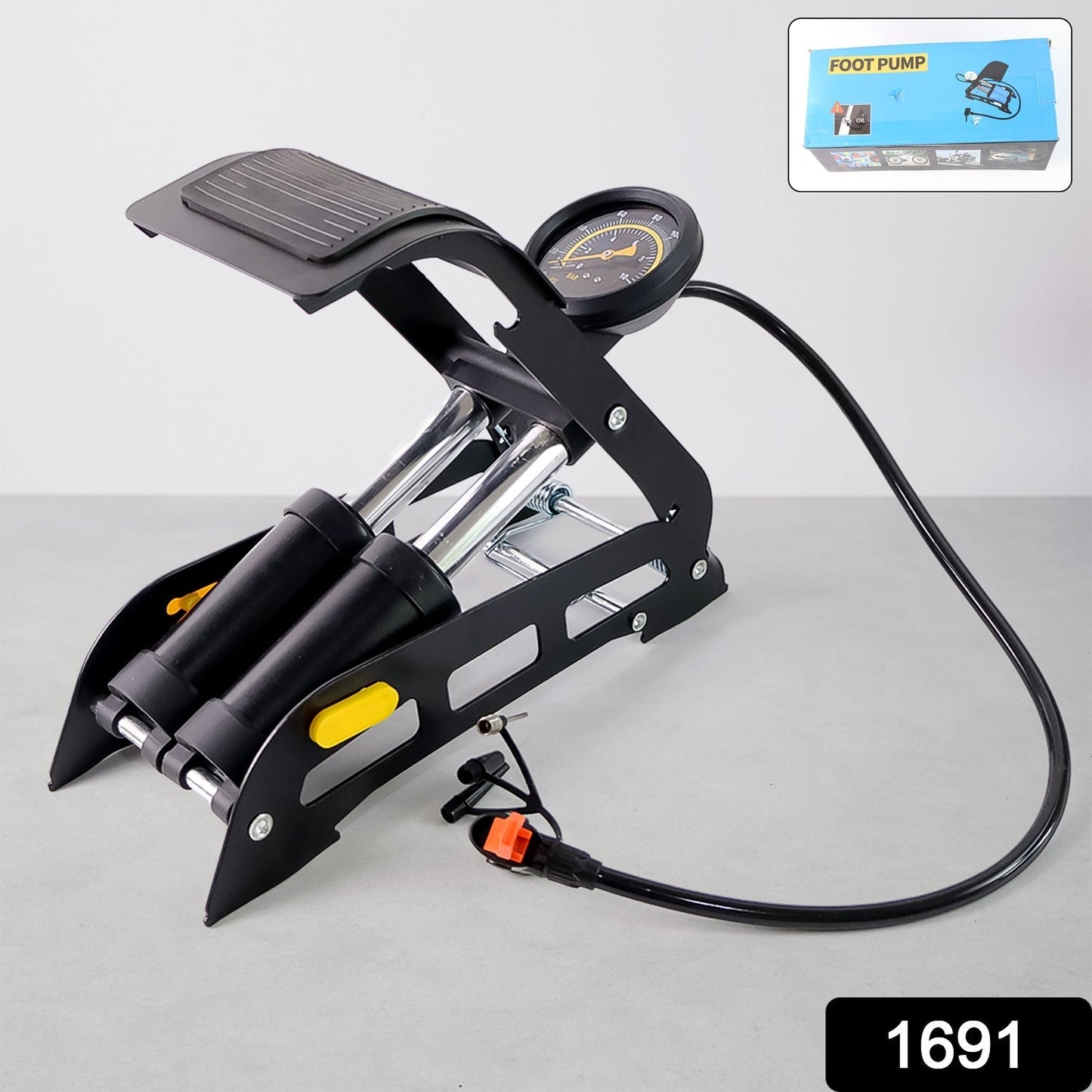 Portable High Pressure Foot Car - Foldable - Best Quality & Value