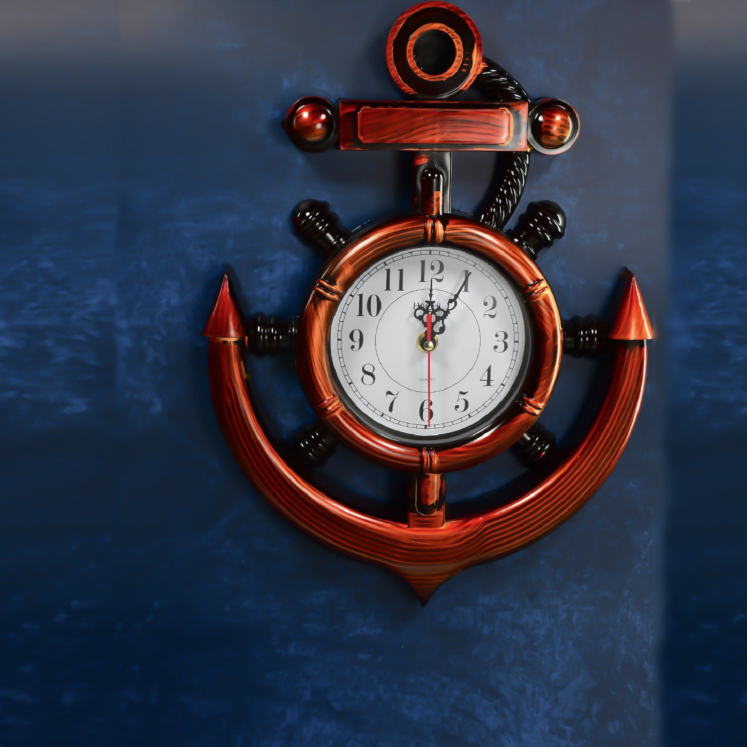 Anchor Wall Clock For Home - LootFaat