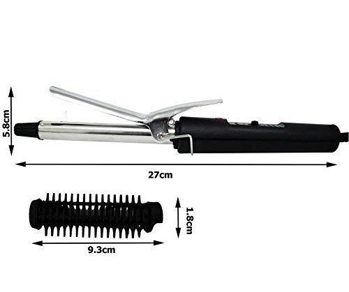 Hair Curling Iron Rod For Women (Black) - LootFaat