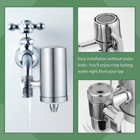 Stainless Steel Faucet Water Filter Purifier for Kitchen Sink