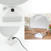 Plastic 2 In 1 Mirror Come Photo Frame With Led Light - LootFaat