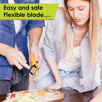2-in-1 Double Julienne And Vegetable Peeler - LootFaat