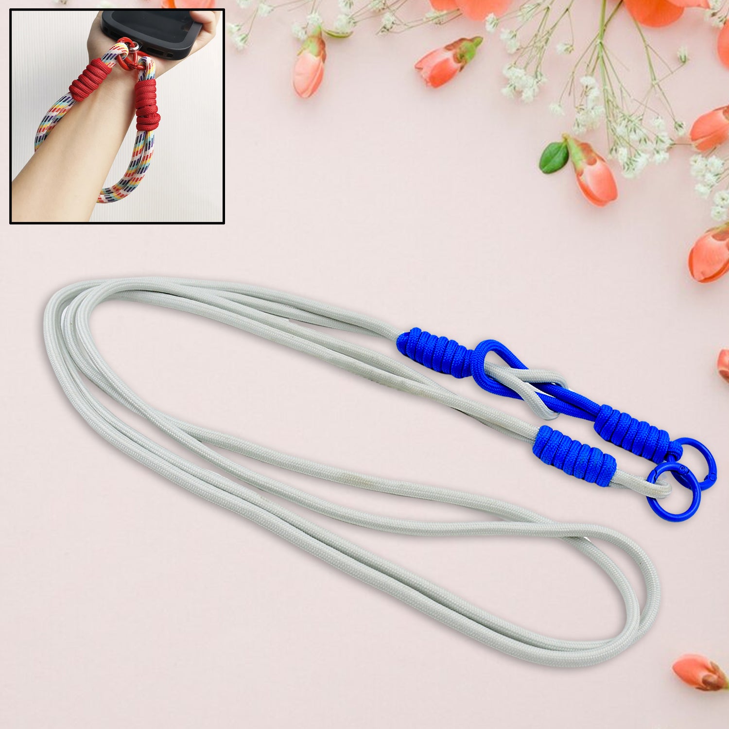 Universal Lanyard For Phone Cross-body Cell Phone Lanyard With All Smartphones (1 Pc  51 Inch  Multicolor) - LootFaat