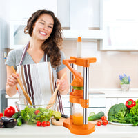 Manual Hand Press Juicer - Cold Press Fruit & Vegetable Juice Extractor