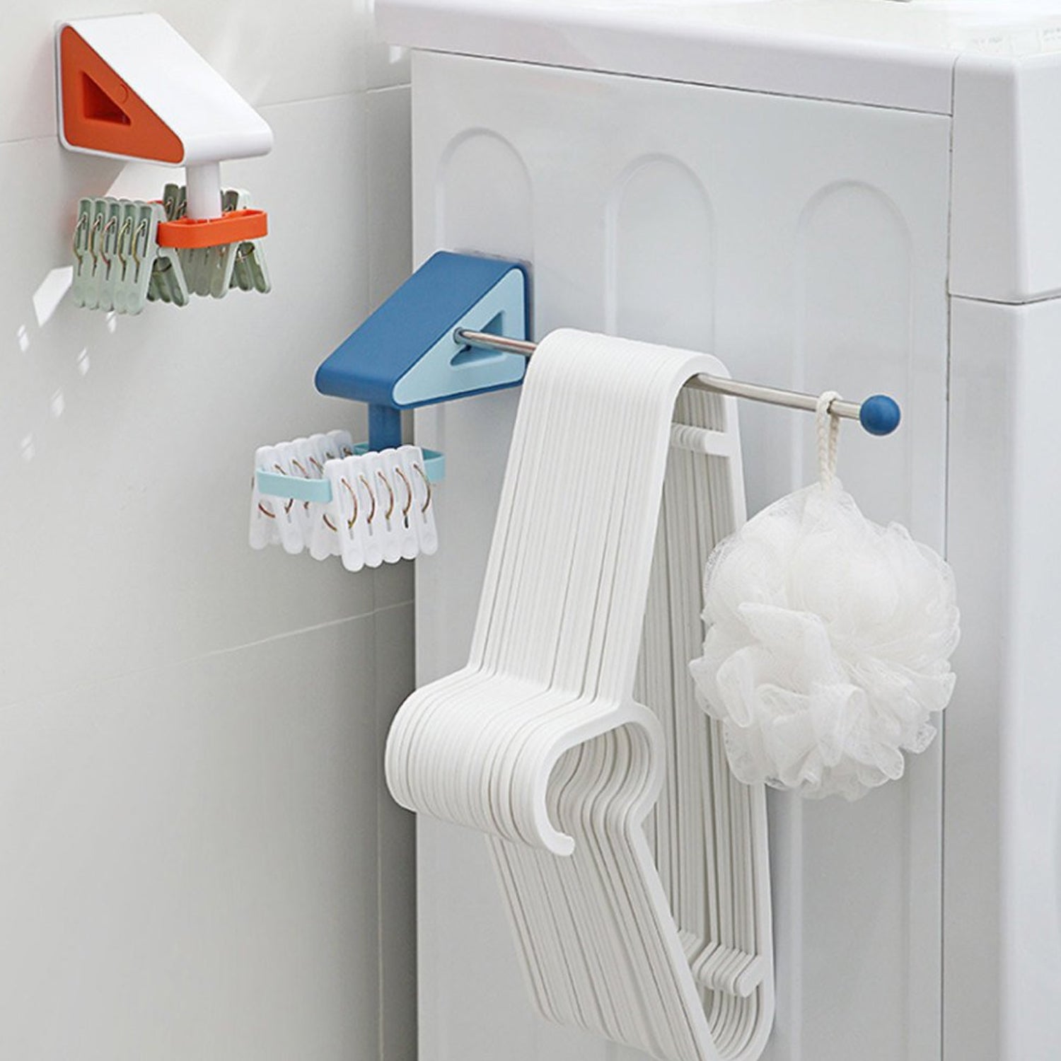 Kitchen Utensil Holder Hooks Self Adhesive Utensil Hangers Racks Hooks. - LootFaat