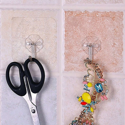 Multipurpose Strong Small Stainless Steel Adhesive Wall Hooks - second image