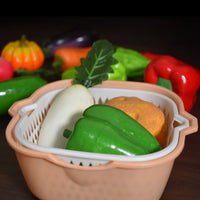 2785 2 In 1 Basket Strainer To Rinse Various Types Of Items Like Fr... Home & Kitchen product overview