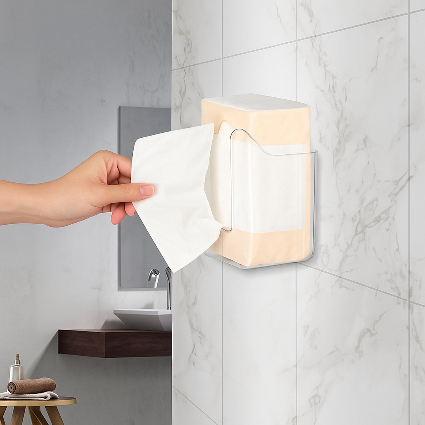 Tissue  Napkin Dispenser Holder - (1 Pc)