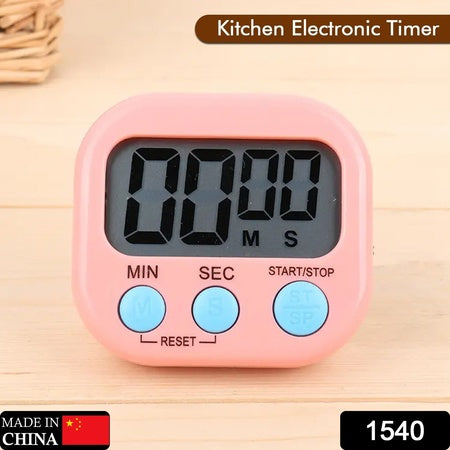 Digital Kitchen Timer Clear Big Digits 0-99 Min For Cooking Office Clock - LootFaat