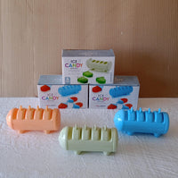 Cartoon Shape Mold Ice Candy Popsicle Mold Ice Plastic Ice Candy Maker Kulfi Maker Molds Set With 4 Cups (1 Pc  Multicolor) - LootFaat