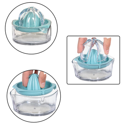 10055 Manual Drink Orange Lemon Citrus Lime Fruit Juice Juicer Squeezer Bpa Free Press  Pourer With Lid Plastic Manual(1 Pc) - second image