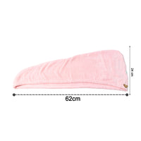 Teddy Bear Microfiber Hair Drying Towel Wrap