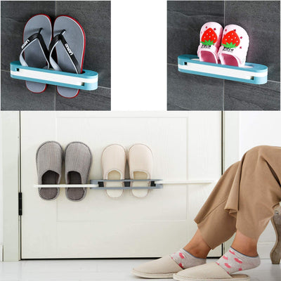 Multifunction Folding Slippersshoes Hanger Organizer Rack
