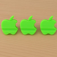 Apple-shaped Plastic Mobile Phone Holder (3 Pc  Mix Color)