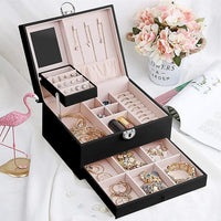 Multi-layer Jewellery Organizer Box - (1 Pc)