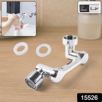 Universal Faucet Extension: Splash-Proof Swivel Aerator
