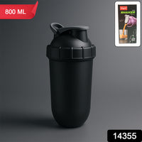 800ml Gym Shaker Bottle for Protein Shakes