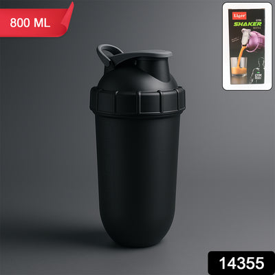800ml Gym Shaker Bottle for Protein Shakes