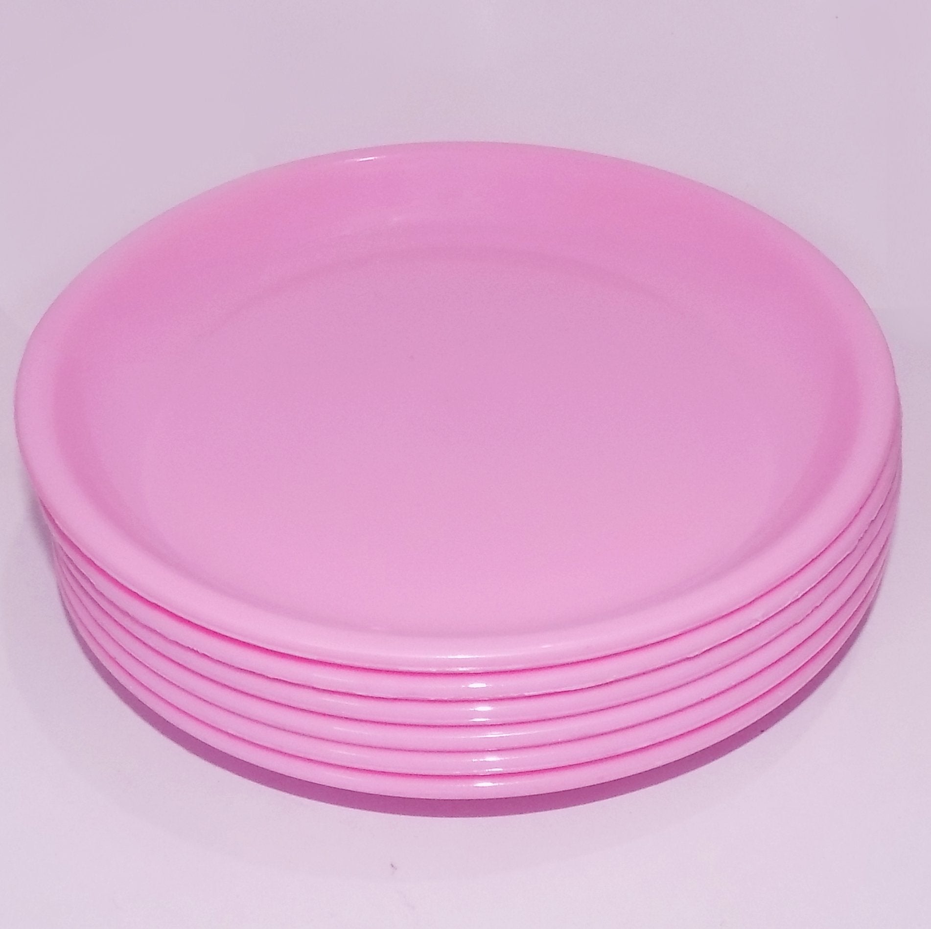 Round Shaped Mini Soup Platesdishes - 6 Pcs - LootFaat