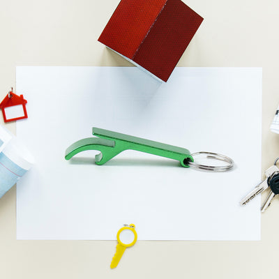 Metal Bottle Opener Keychain (1 Pc) - second image