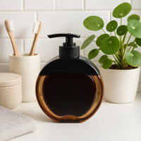 Apple-Shaped Refillable Liquid Soap Dispenser (350ml)