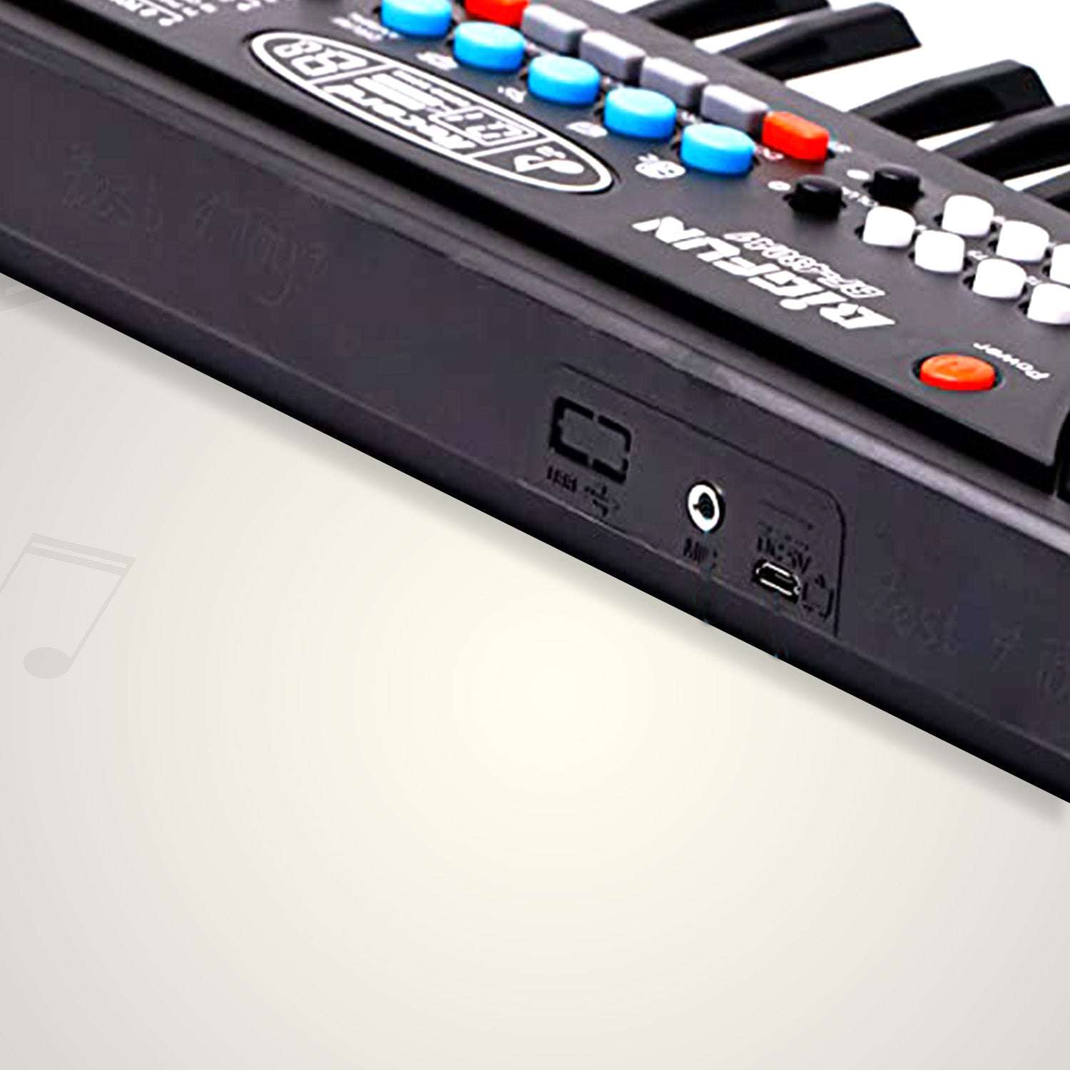 Piano Musical Keyboard With Mic 37 Music Key Keyboard For Kids Toy - LootFaat