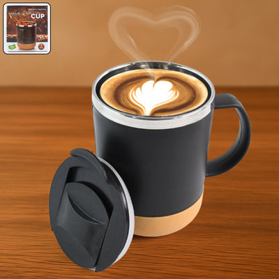 350ml Insulated Coffee Mug with Spill-Proof Lid