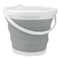 Collapsible Folding Bucket For Cleaning Car Wash Gardening  Travel (1 Pc  23x16 Cm)