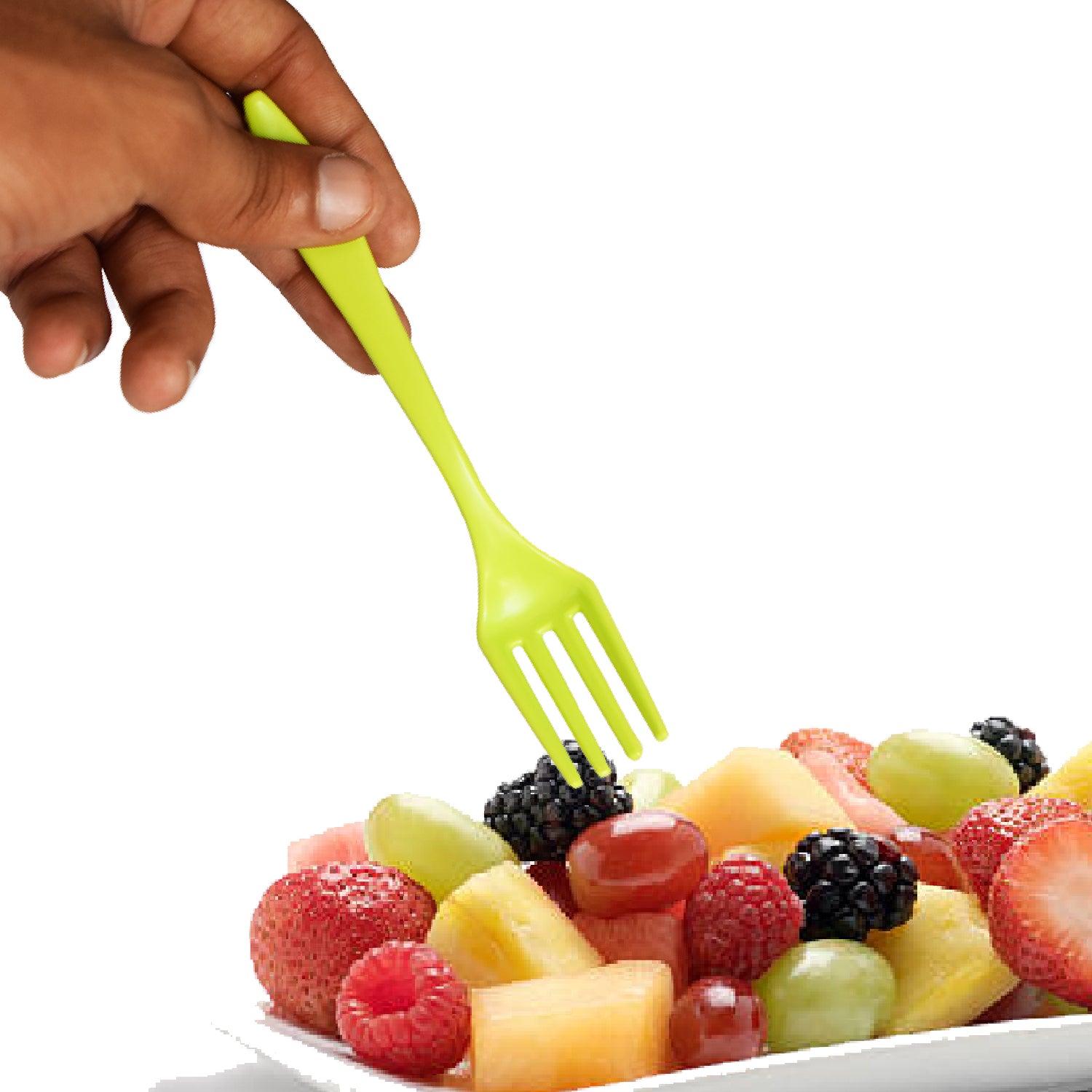 Small Plastic 6pc Serving Fork Set For Kitchen - LootFaat