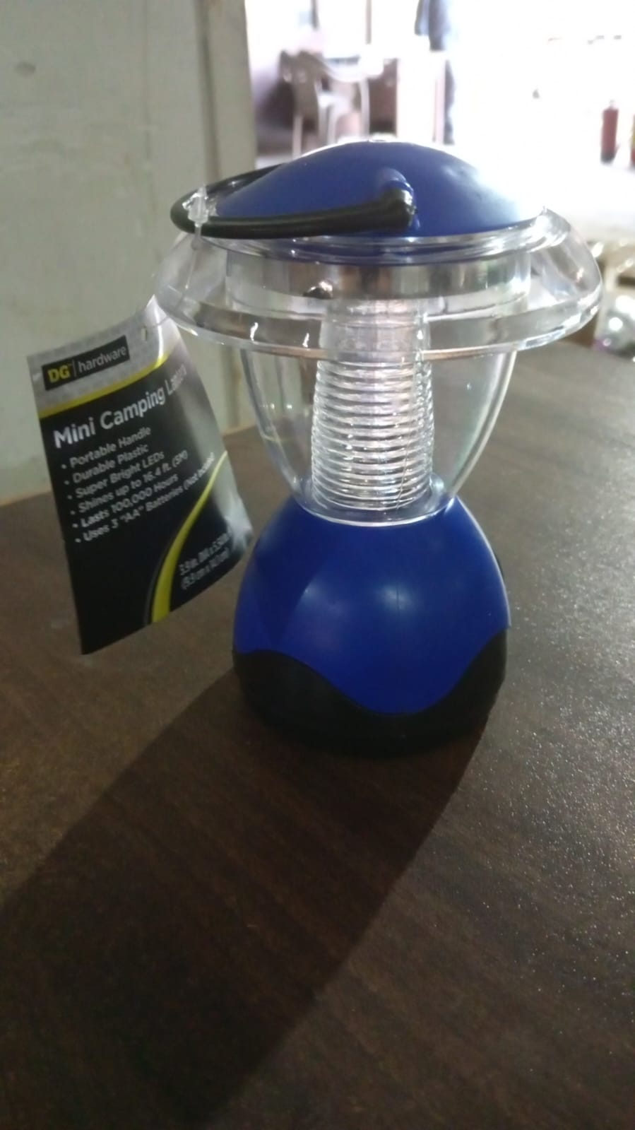 Mini Camping Lanterns White Light Battery Operated Light (Battery Not Included) - LootFaat
