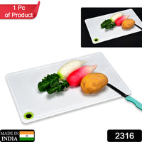 Fruit  Vegetable Chopping Board Plastic Cutting Board For Kitchen - LootFaat