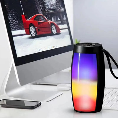 6063 Wireless Bluetooth Speaker Disco Light Speaker For Traveling  Party   Home  Office Use Best Speaker - second image