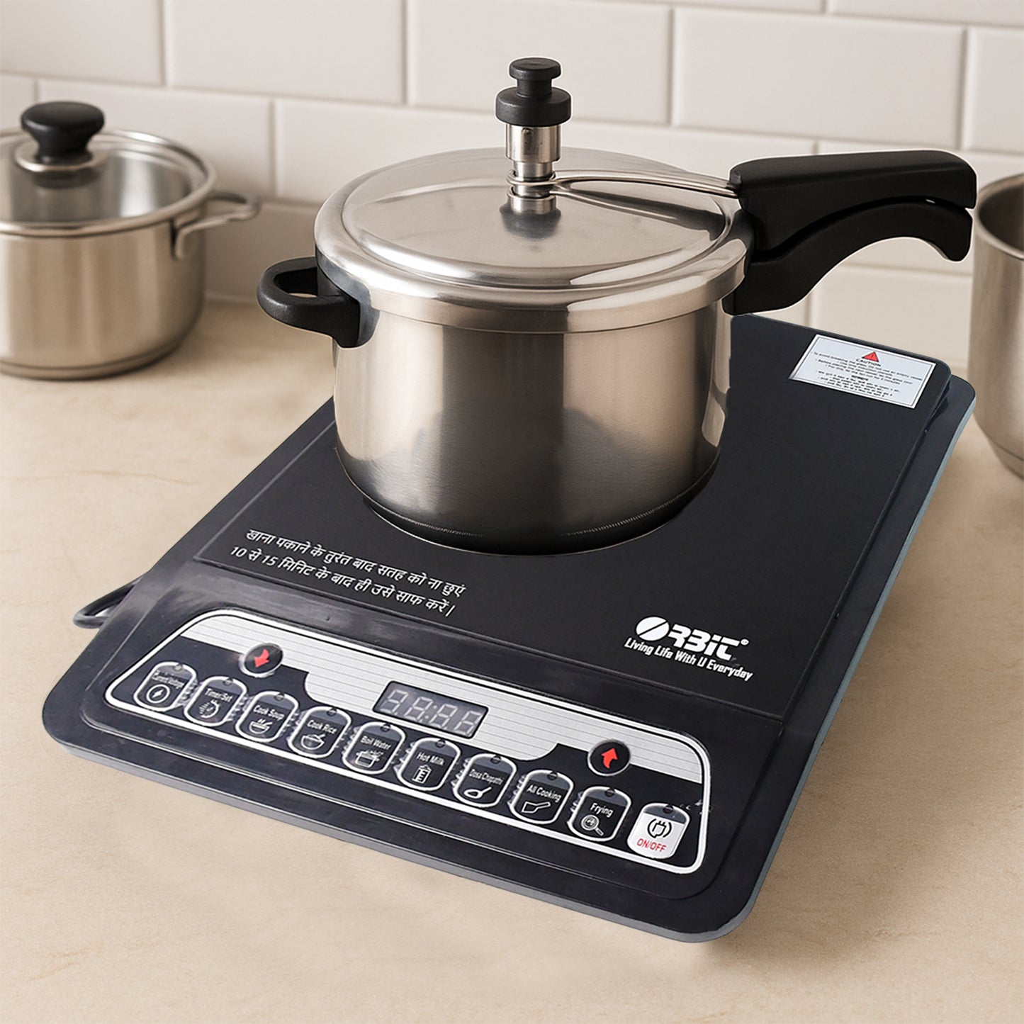 Orbit 2000W Digital Induction Cooker with Touch Control
