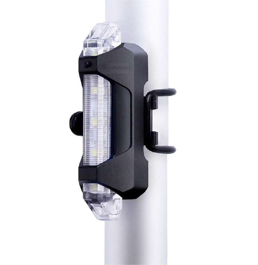 Rechargeable Bicycle Front Waterproof Led Light (White) - LootFaat