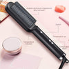 HQT-909B Hair Straightener Brush with Scalp Massage