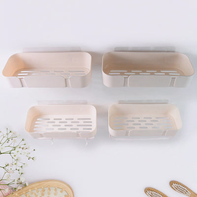 Multipurpose Kitchen Bathroom Wall Corner Shelf Rack (4 Pcs Set) - second image