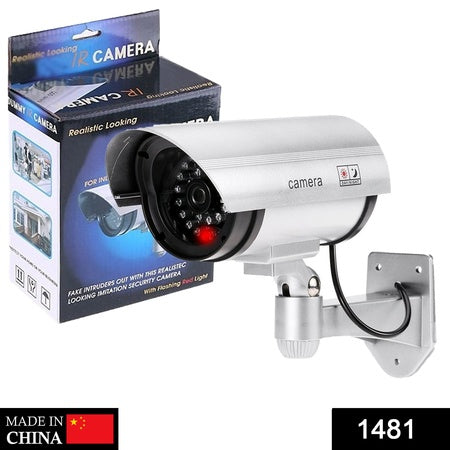 Wireless Security Cctv False Outdoor Fake Dummy Piece Ir Camera - LootFaat
