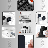 Keyboard Cleaner Kit 20-in-1 Laptop Phone Screen Cleaning Kit Keyboard Cleaning Kit With Electronic Cleaning Brush Spray For Airpods Pro Ipad Iphone Pro Camera Computer Cleaning - LootFaat