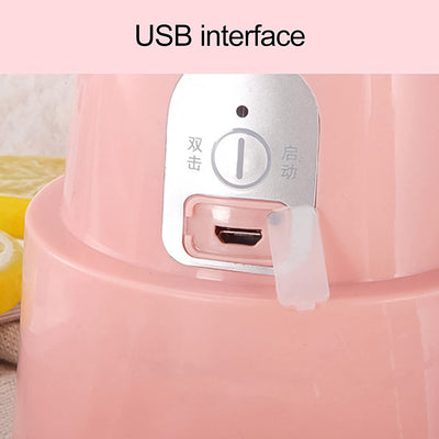 Foldable Electric Juicer Portable Blender Stainless Steel 6 Blades (500 Ml) - second image