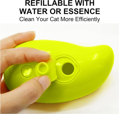 3 In1 Cat Steamy Brush Self Cleaning Steam Cat Brush Cat Steamer Brush For Massage Cat Grooming Brush Pet Hair Removal Comb For Cat And Dog For Removing Tangled And Loose Hair - second image