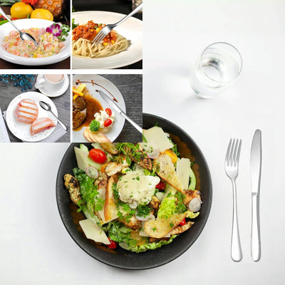 Premium Stainless Steel Polished Cutlery Set (24 Pc) - second image