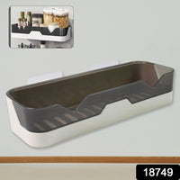 Wall Mounted Adhesive Bathroom Shower Caddy  Shelf  Plastic (1 Pc)