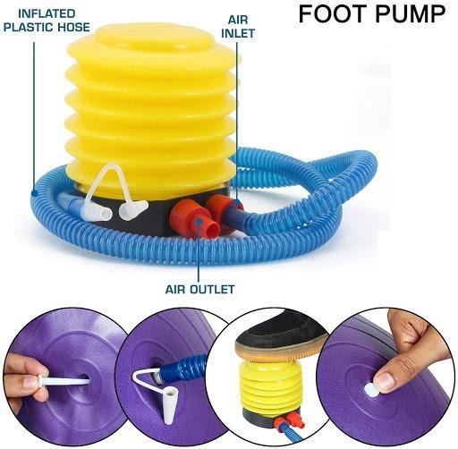 Portable Foot Air Pump With Hose - LootFaat